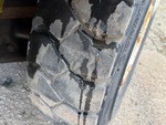 Chassis with Right Rear Tire