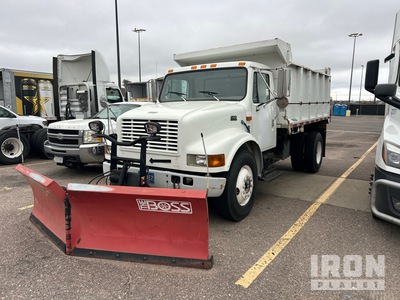 1999 International 4400 4x2 を見 Dump Truck