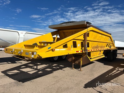 1999 Trail King TK54BDU433 43 ft Tri/A Belly Dump Trailer