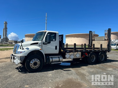 2020 International MV607 6x4 Flatbed Truck