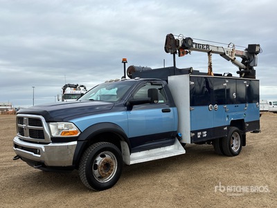 2012 Ram 5500 4x4 Service Truck