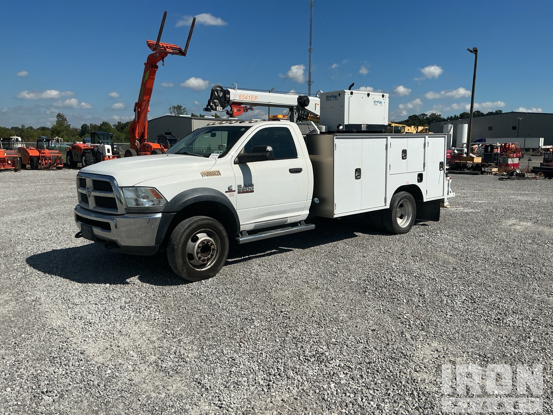 2018 Dodge 5500 Heavy Duty 4x4 サービスカー
