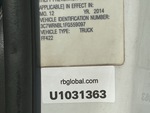 General Appearance with Frame Stamp Serial Number/VIN Photo