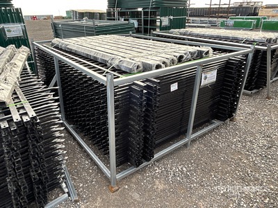 STARVOX SV0810-30 10 ft x 7 ft Powder Coated Ogrodzenie (Unused)