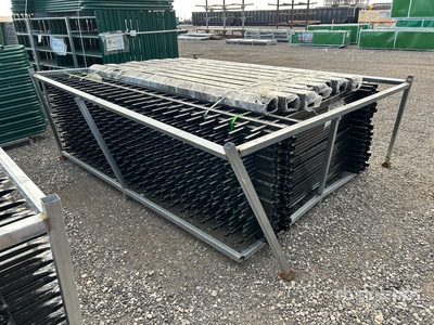 STARVOX SV0810-30 10 ft x 7 ft Powder Coated Ogrodzenie