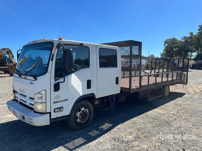 2011 Isuzu NPR HD 4x2 Crew Cab Landscape Truck