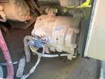 Engine with A/C Compressor