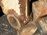 Chassis with Quick Coupler to Arms Pins