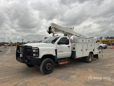 2019 Palfinger ETC37IH 37 ft on 2019 Chevrolet Silverado 6500HD 4x4 Camion Nacelle