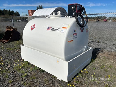 2026 AM Tank 1050 gal Skid Mounted Steel Diesel Fuel Tank (Unused)