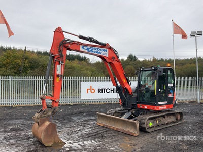 2022 Kubota KX080-4a2 Tracked Excavator