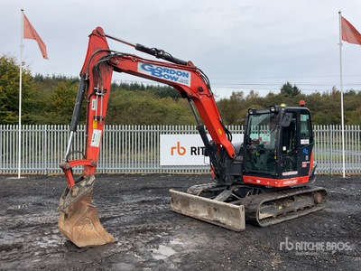 2022 Kubota KX080-4a2 Tracked Excavator