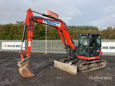 2022 Kubota KX080-4a2 Tracked Excavator