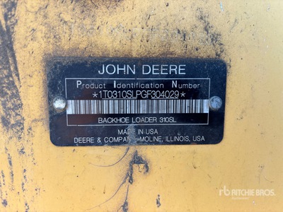 John Deere 310SL Chargeuse-pelleteuse