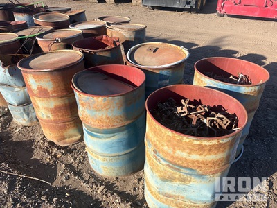 Quantity of (11) 11 barrels of-Gate cam lock backs/stiffback clamps
