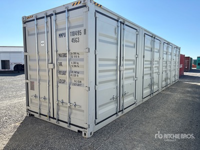 40 ft High Cube Multi-Door Conteneur de stockage