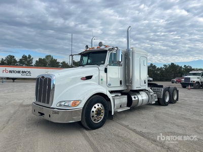 2014 Peterbilt 386 6x4 Cabeza Tractora Cabina Dormitorio