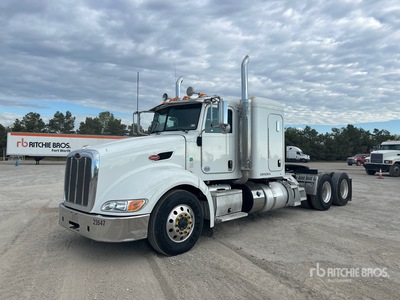 2014 Peterbilt 386 6x4 Cabeza Tractora Cabina Dormitorio