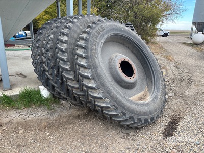 Quantity of (4) Alliance  380/105R54 Tires - Fits Agri-Fac Condor Endurance Sprayer