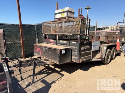 2012 Marksman 14 ft T/A Utility Trailer