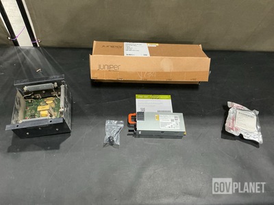 (4) Power Supplies, (2) Ball Bearings, (1) Regulator & Assorted Items