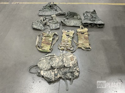 (97) Hydration System Carriers, (34) Fighting Load Carriers & Assorted Items