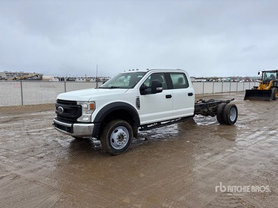 2022 Ford F-550 XL 4x4 Crew Cab Cab & Chassis