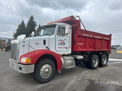 1997 Peterbilt 385 6x4 T/A Dump Truck
