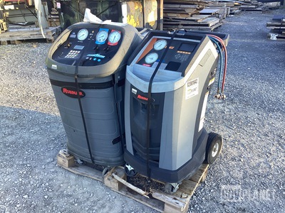 (2) Robinair Refrigerant Recovery, Recycling & Recharging Stations