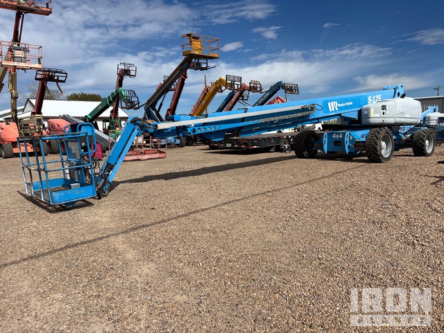 2012 Genie S-125 4WD Diesel Telescopic Boom Lift