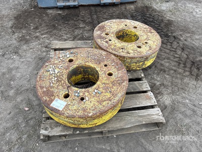 Quantity of (2) Tractor Weights
