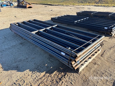 Quantity of (7) 12 ft x 4 ft Steel Brama dla bydła