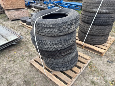 Quantity of (5) 225/75R15 Tires