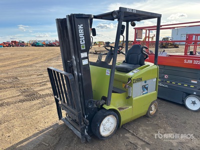 1998 Clark ECG20 6590 lb Electric Forklift