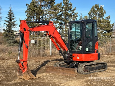 2016 Kubota U35-4 を見 Mini Excavator