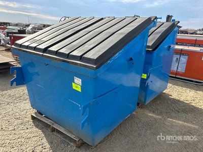 Quantity of (2) 4 Yard Bins (46in x 58in)