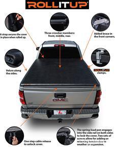 Leer ROLLITUP Soft Rolling Tonneau Cover Divers  (Unused)