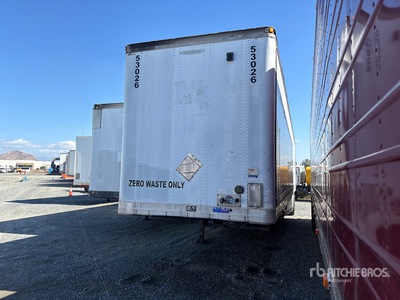 2001 Trailmobile 53 ft x 102 in T/A Semi-remorque fourgon