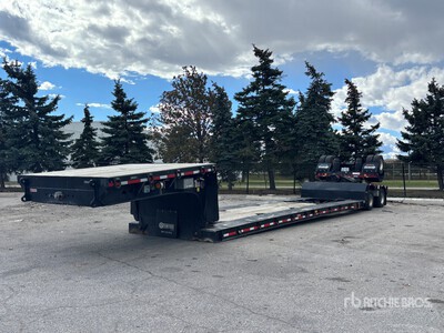 2024 Temisko LE-T2W-48 T/A 48 ft Extendable Removable Gooseneck Przyczepa niskopodwoziowa