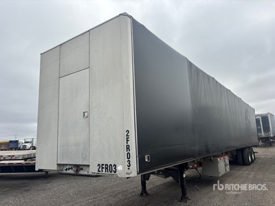 2024 Manac Darkwing 53 ft T/A Zijtrailer met gordijn