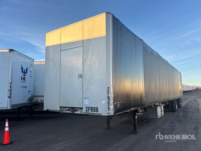 2024 Manac Darkwing 53 ft T/A Spread Axle Curtain Side Trailer