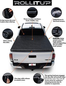 Leer ROLLITUP Soft Rolling Tonneau Cover (Unused)