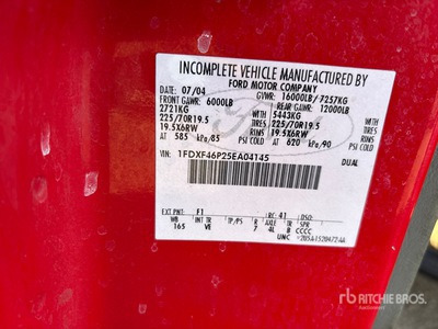 2005 Ford F-450 XL 4x2 Camion de servicios