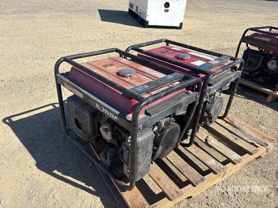 Quantity of (2) Honda 5 kVA Generator Set
