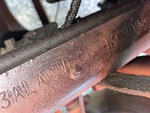 General Appearance with Frame Stamp Serial Number/VIN Photo