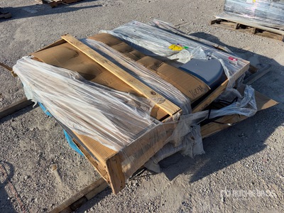 Quantity of (2) Sleeper Skin Rear Center Panels w/Window Cutout (Unused)