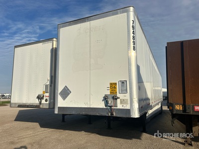 2014 Wabash DVLSHPC 53 ft x 102 in T/A Przyczepa furgon