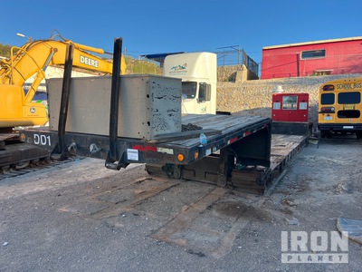 1989 Trail King T/A Removable Gooseneck Lowboy Trailer