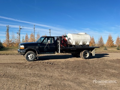 1997 Ford F-350 XL 4x4 Platte vrachtwagen