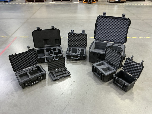 (53) Assorted Storage Cases (53) Assorted Storage Cases